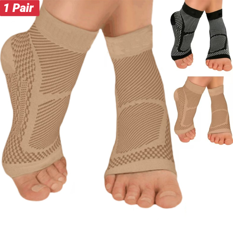 Ankle Mobility Band - Sport-Knöchelstütze Kompressionsmanschette Plantarfasziitis-Socke für Achillessehnenentzündung Gelenkschmerzen