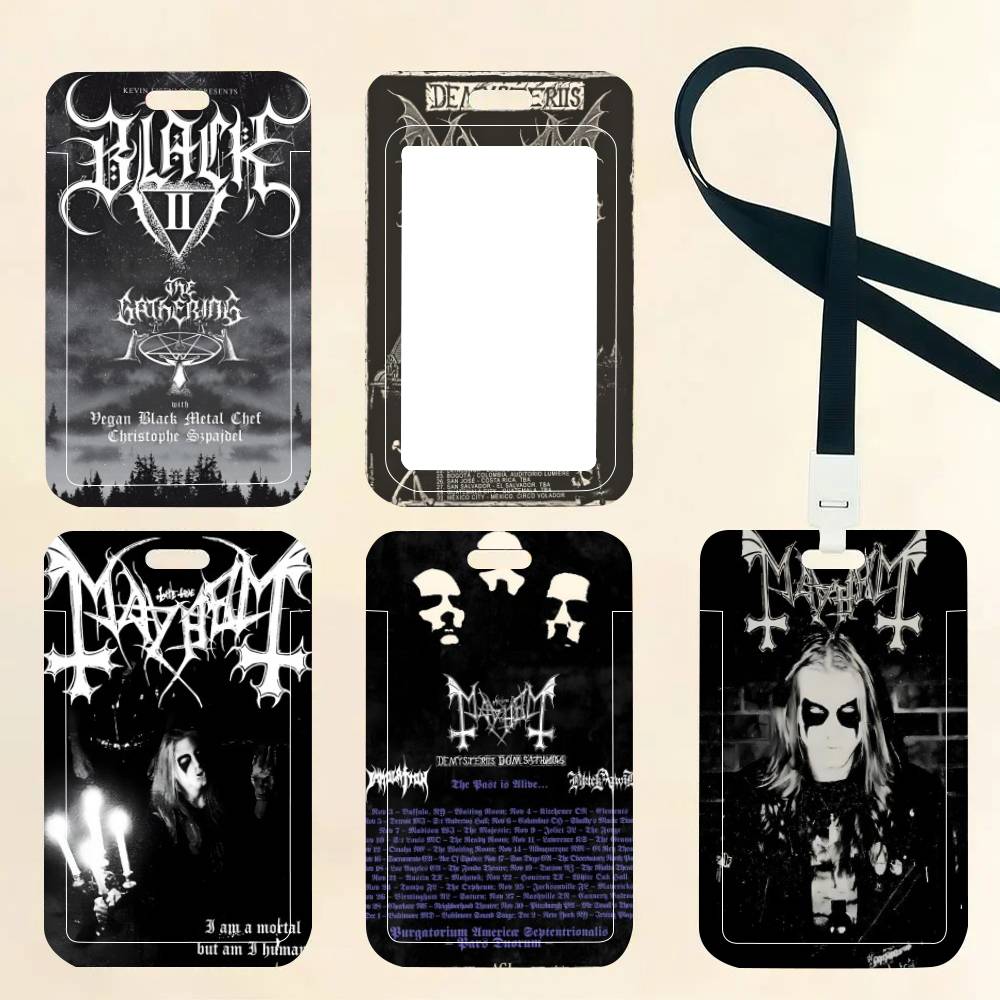 Crossfit Mayhem - Black Metal Band M-Mayhem Dead Ausweishalter