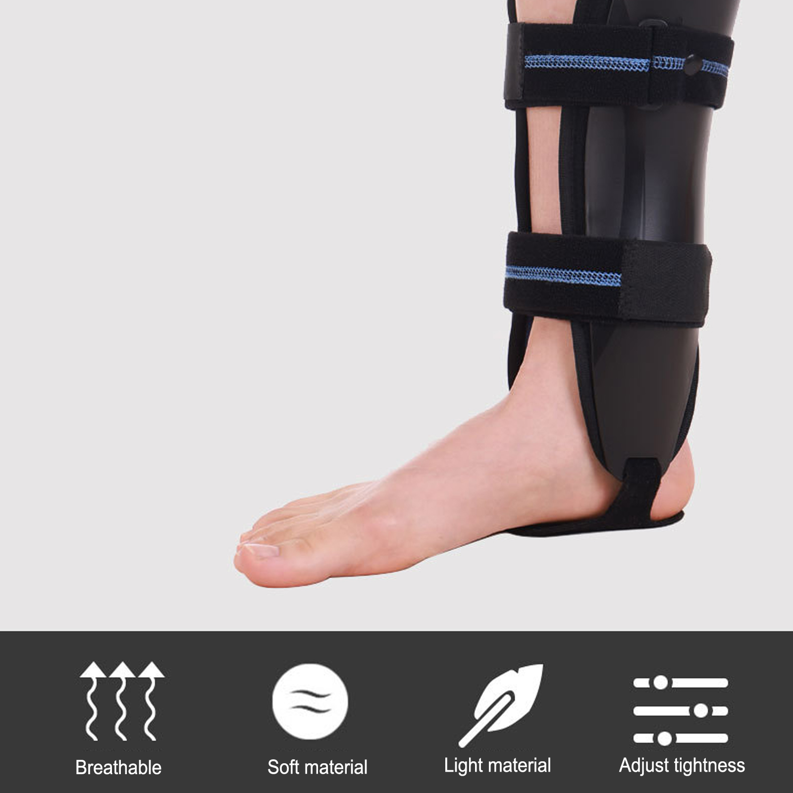 Ankle Mobility Band - Knöchelstabilisator-Klammer, Anpassen der Dichtheit, Fußstütze, Stabilisierungsschiene