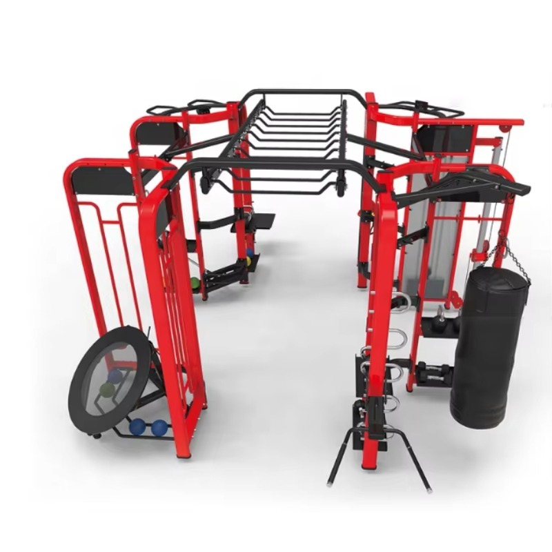 Crossfit Full Gear - Integrierter multifunktionaler Cross-Fit-Rack für das Fitnessstudio
