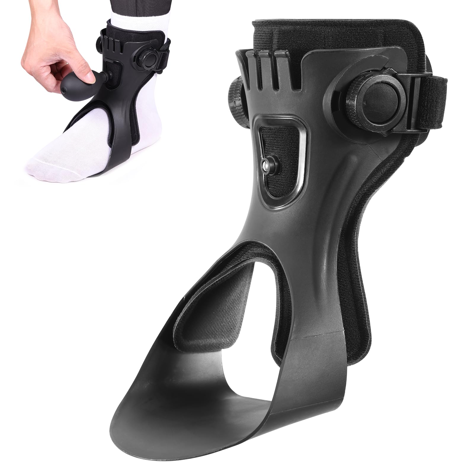 Ankle Mobility Band - Drop-Foot-Orthese AFO Knöchelstütze mit verstellbarer Schnalle
