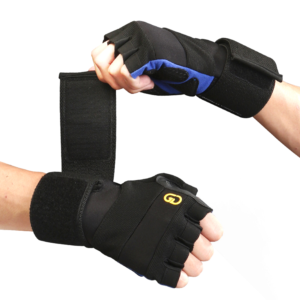 Crossfit Full Gear - 1 Paar Trainingshandschuhe mit Handgelenkstütze und