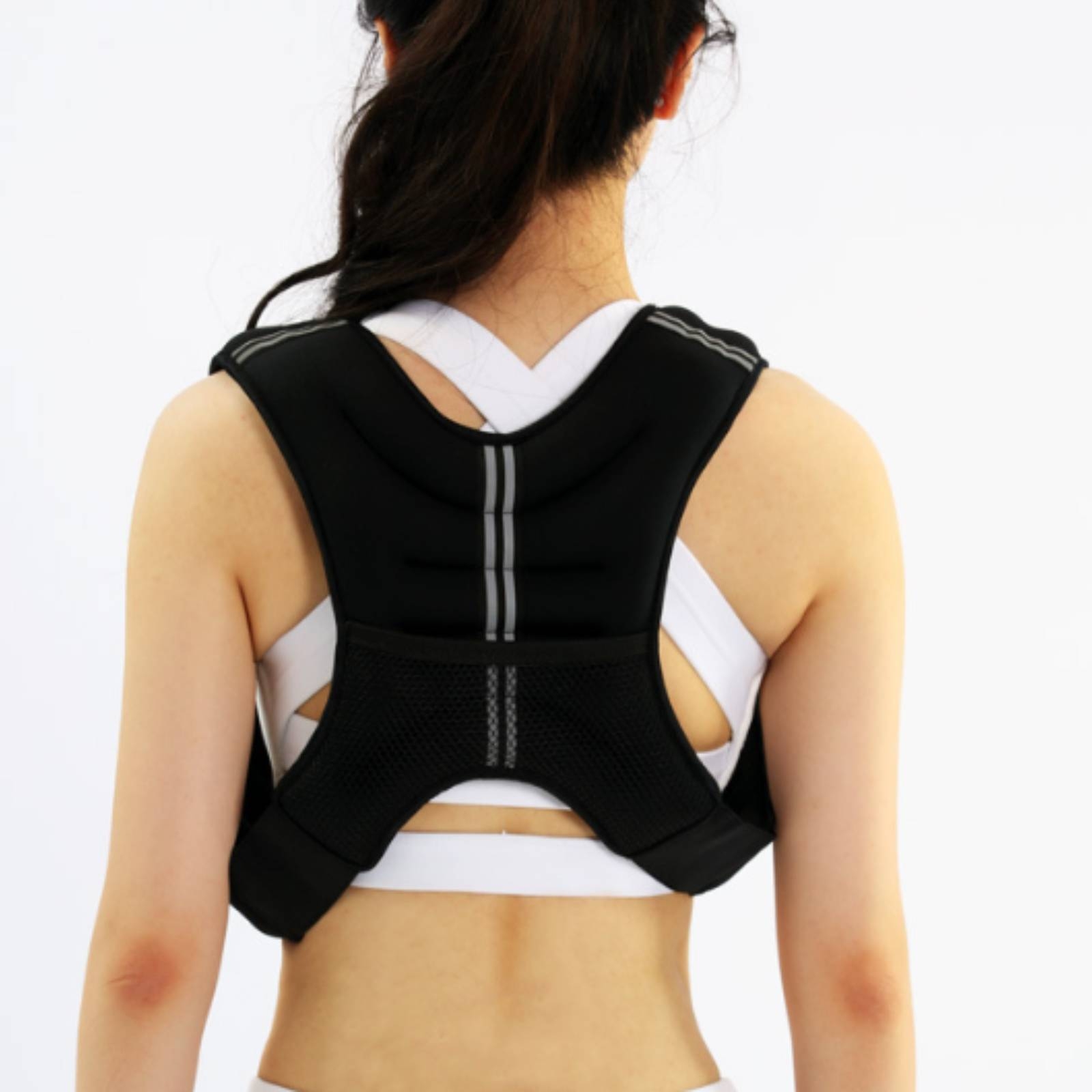 Crossfit Weight Vest - Körpernahes Gewichtswesten-Set: Konturierte Laufweste aus Nylon