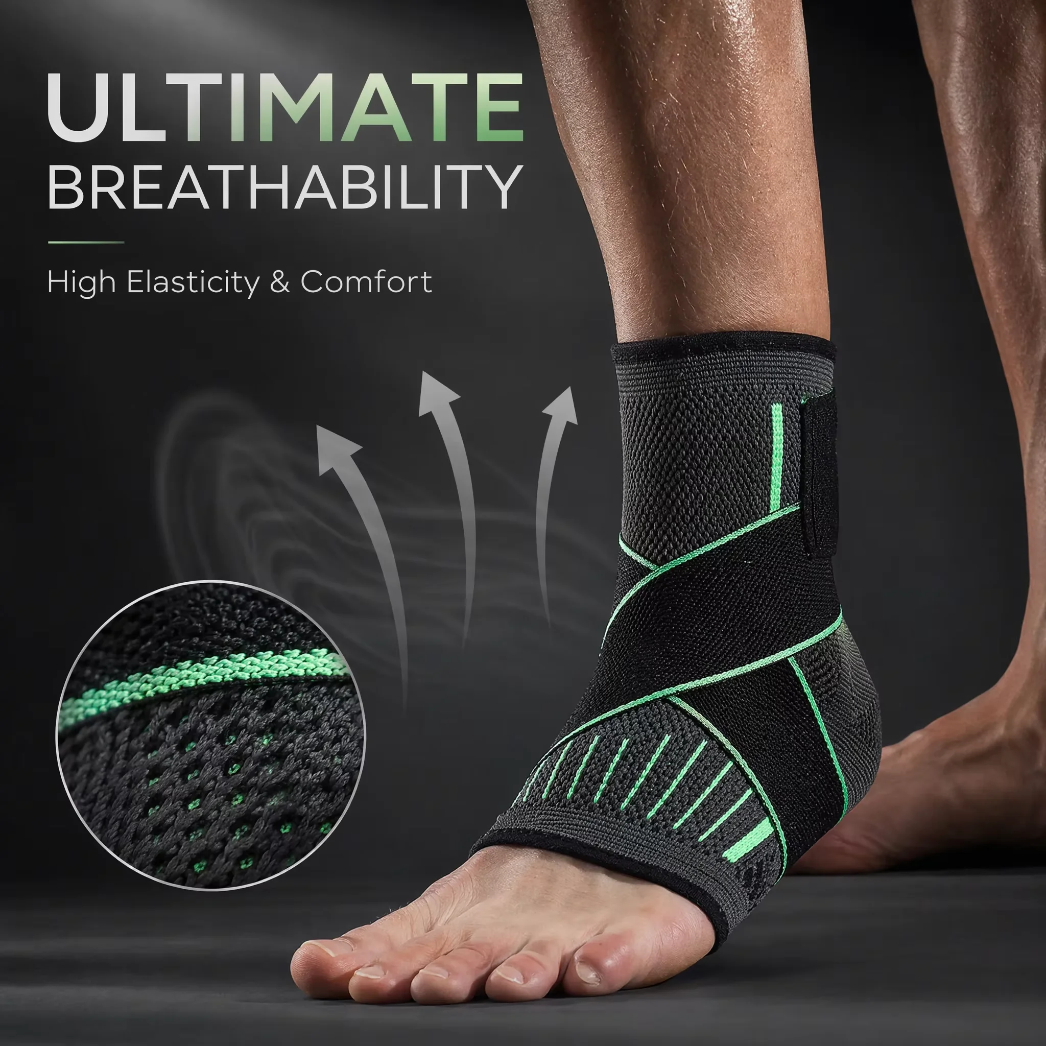 Atmungsaktive Kompressions-Knö – Ankle Mobility Band Bewertung und Preis