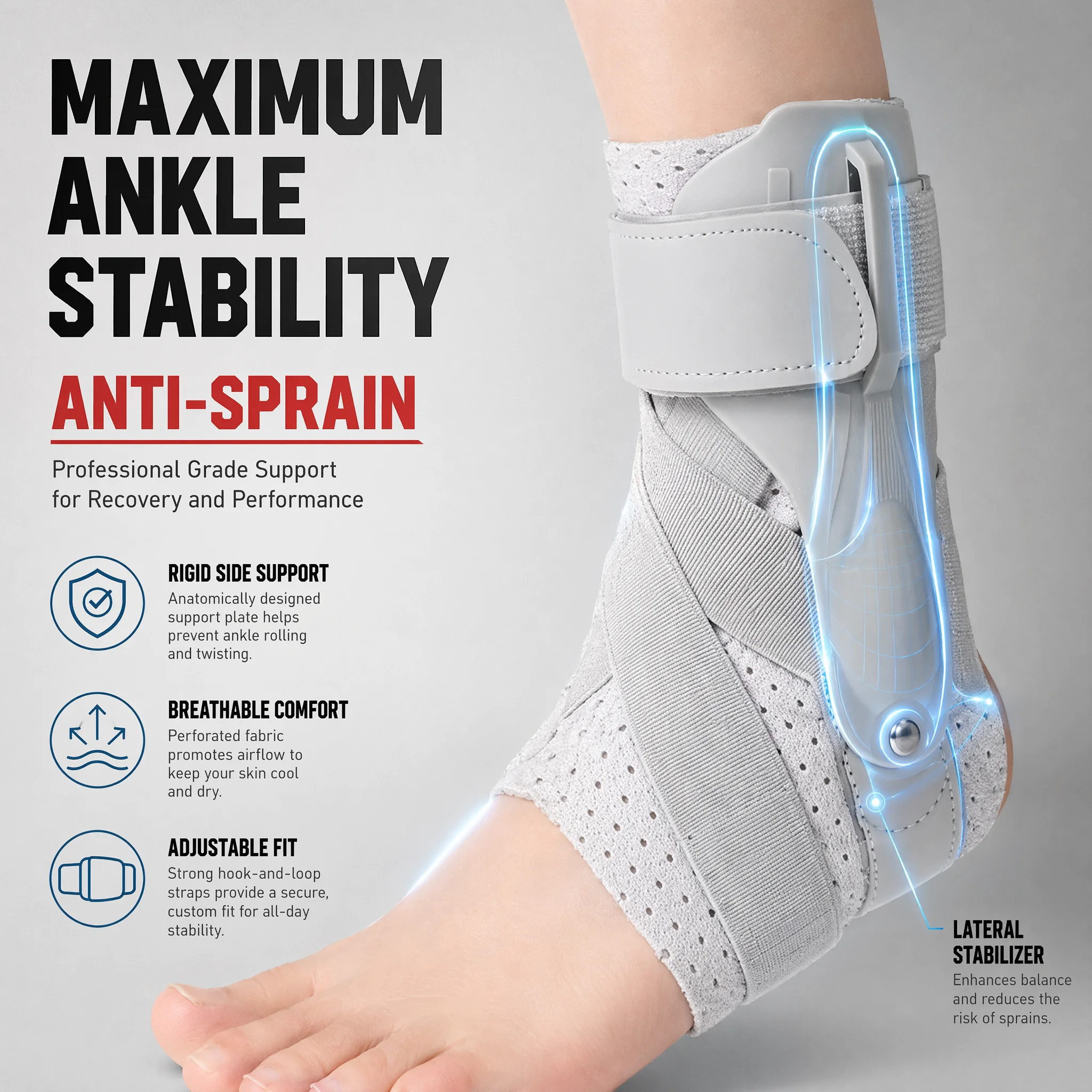 Knöchelbandage mit Seitenstabi – Ankle Mobility Band Bewertung und Preis
