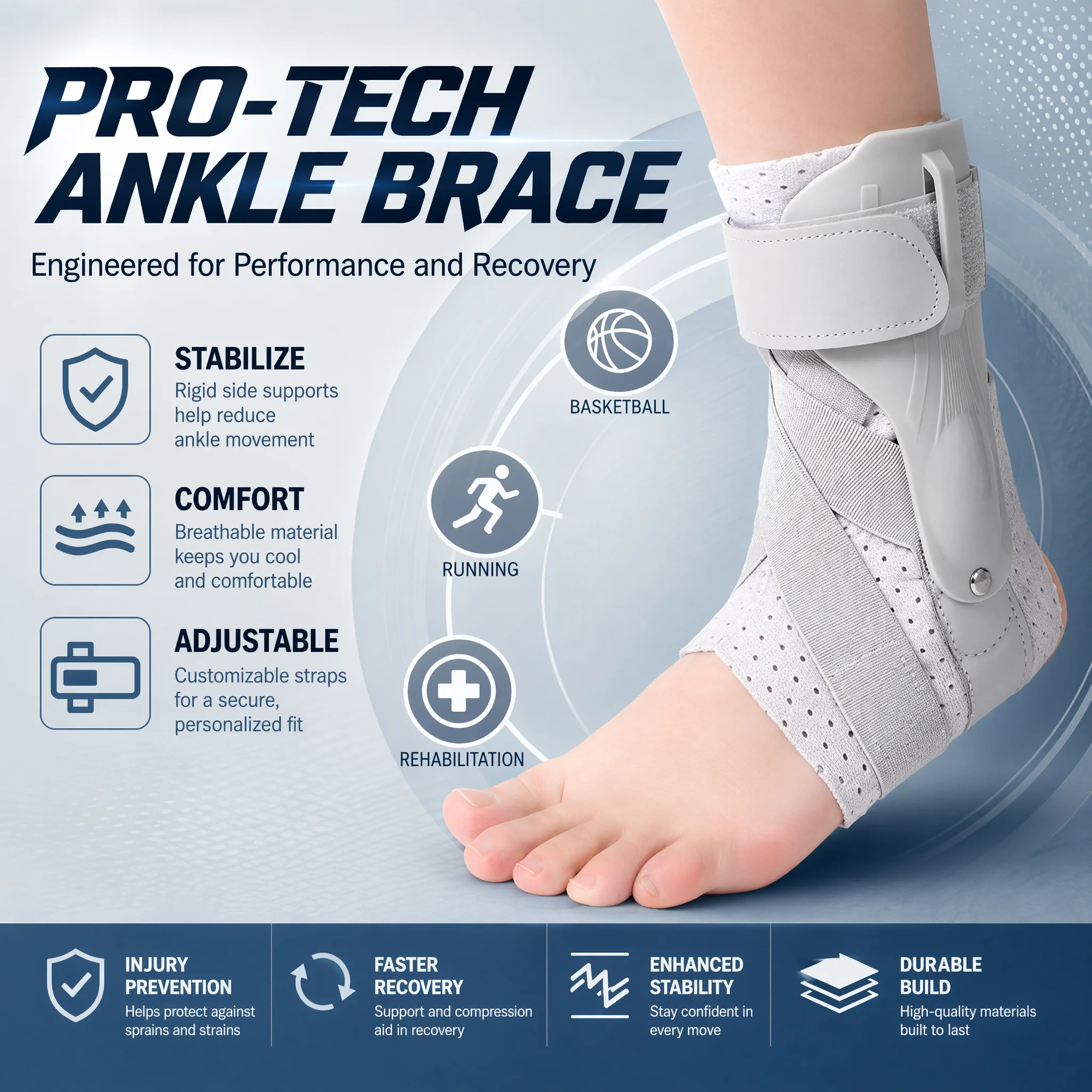 Knöchelbandage mit Seitenstabi – Ankle Mobility Band Bewertung und Preis