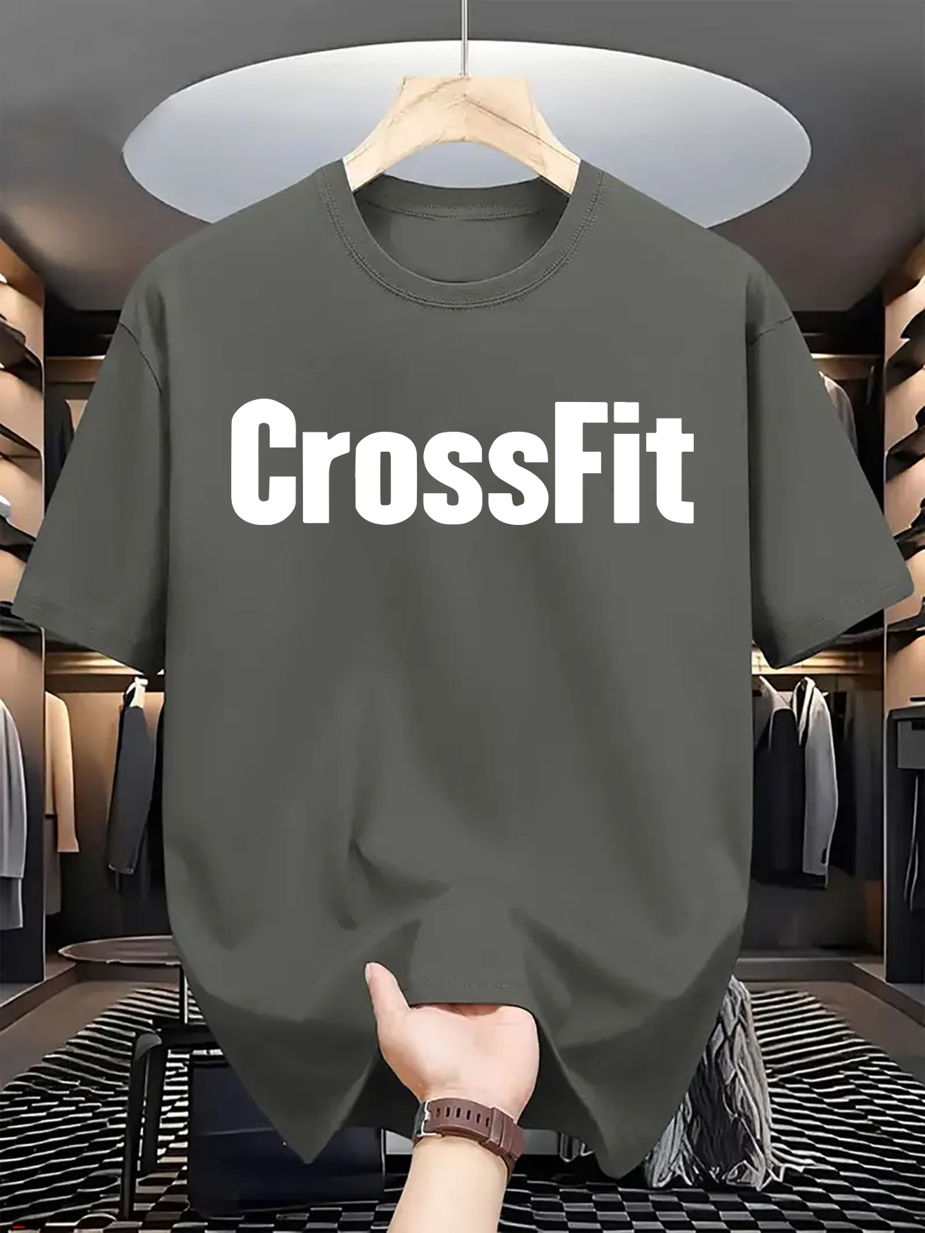 Herren-T-Shirt für den Sommer, – Crossfit Mayhem Bewertung und Preis