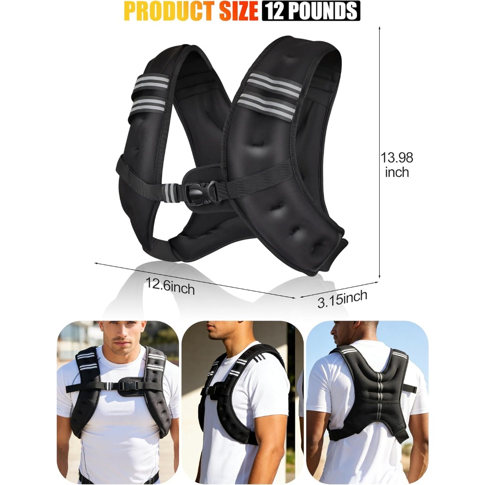 Fitness-Gewichtsweste mit vorg – Crossfit Weight Vest Bewertung und Preis