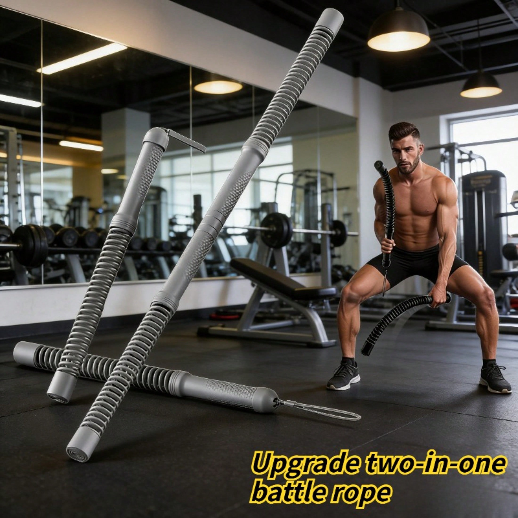 2-in-1 Verbessertes kabelloses – Crossfit Equipment Bewertung und Preis
