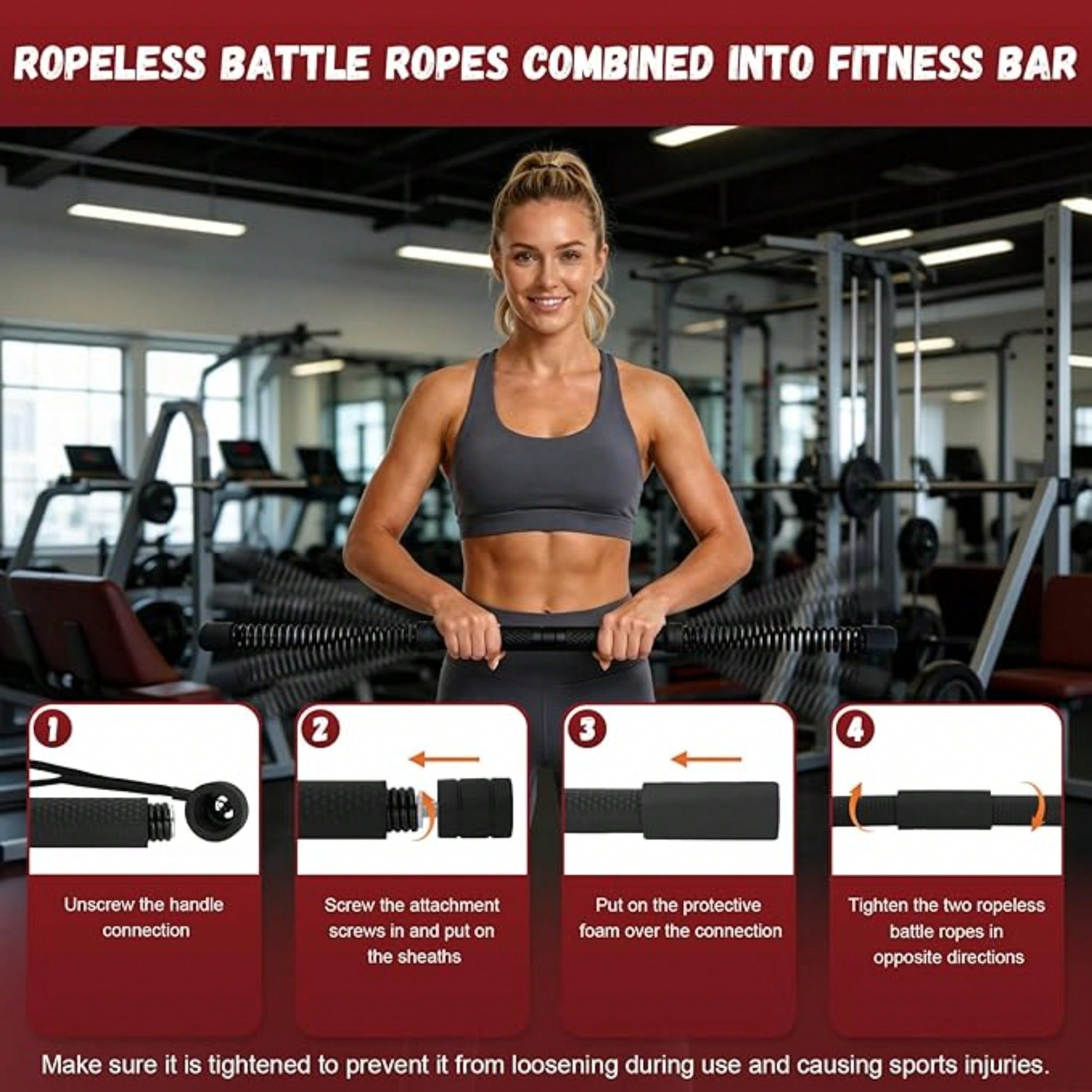 2-in-1 Verbessertes kabelloses – Crossfit Equipment Bewertung und Preis