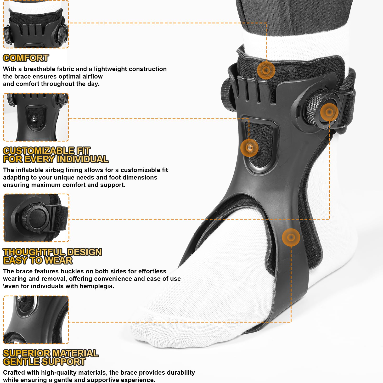Drop-Foot-Orthese AFO Knöchels – Ankle Mobility Band Bewertung und Preis